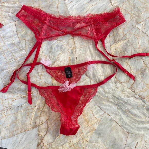 2 Pc Set  VS Medium/Large Garter + Medium Panty - Picture 8 of 12